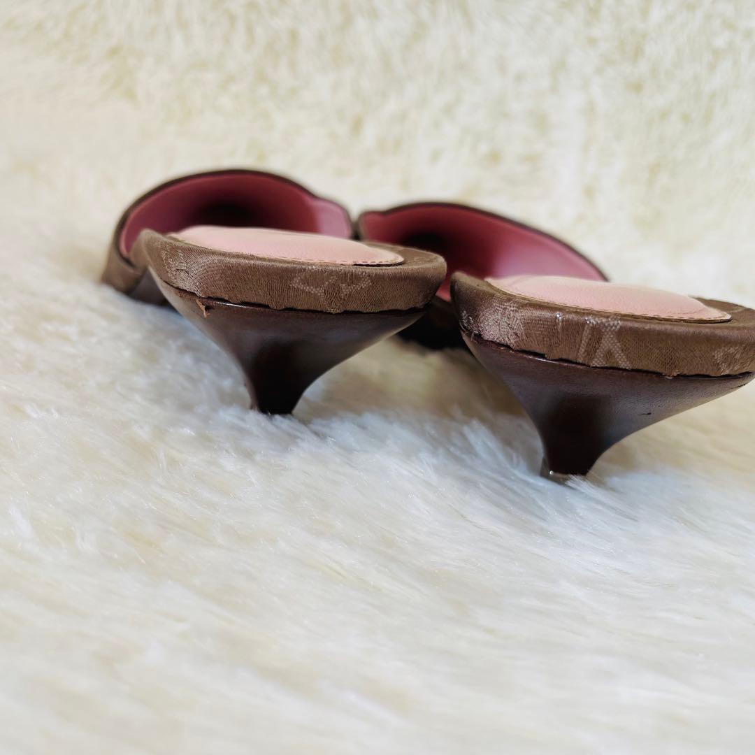 LOUIS VUITTON ルイヴィトン モノグラムミュール 希少25㎝美品