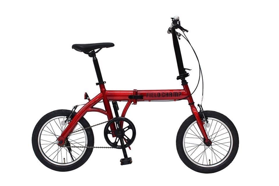 T◇　FIELD CHAMP　16インチ　折り畳み自転車　RD　新品未開封品