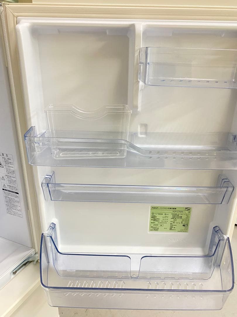AQUA 冷蔵庫 272L 美品 高年式　3ヶ月保証　中型　同棲　一人暮らし