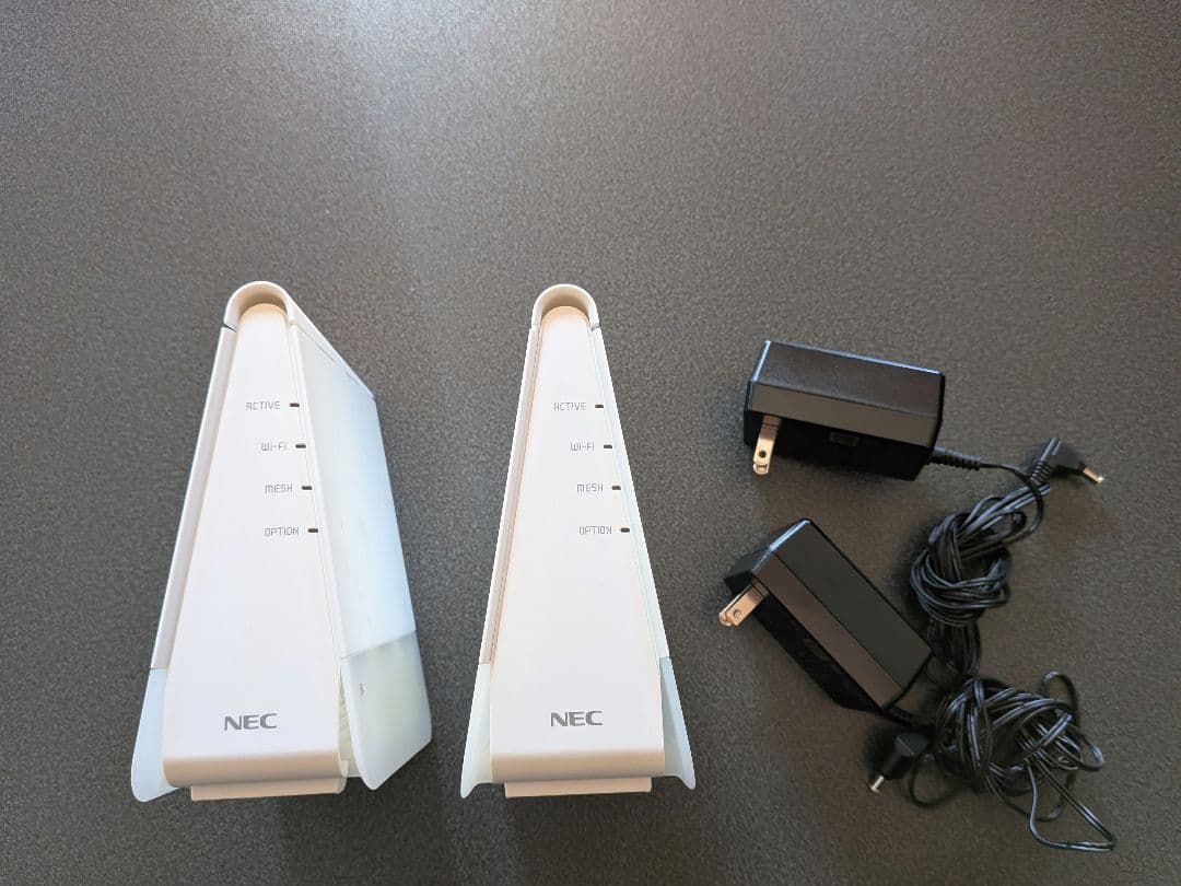 NEC 無線LANルーター Aterm WX1800HP Wifi6 2台