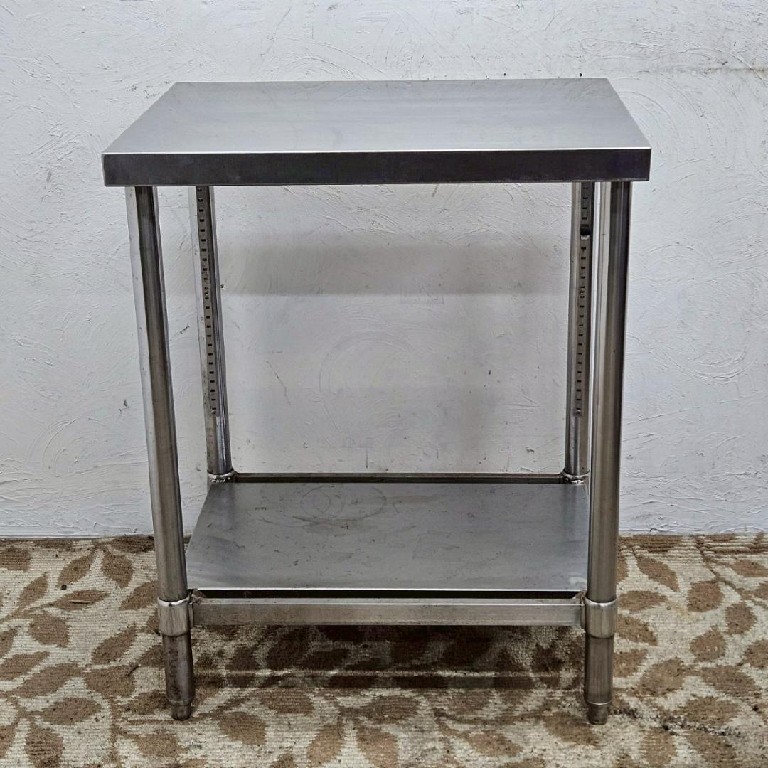 ステンレス 作業台 W630×D490×H800mm 業務用 厨房 調理台