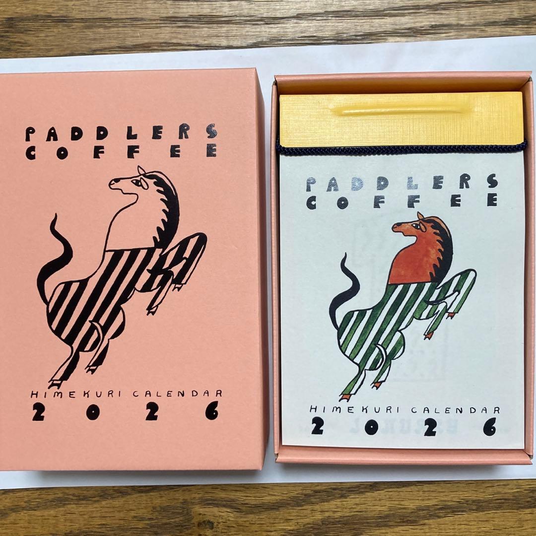 パドラーズコーヒー PADDLERS COFFEE 2026 日めくりカレンダー