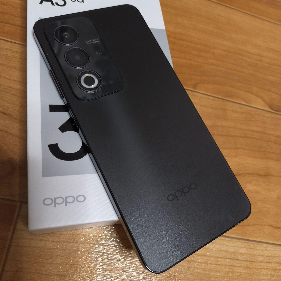 OPPO A3 5G 本体 ブラック