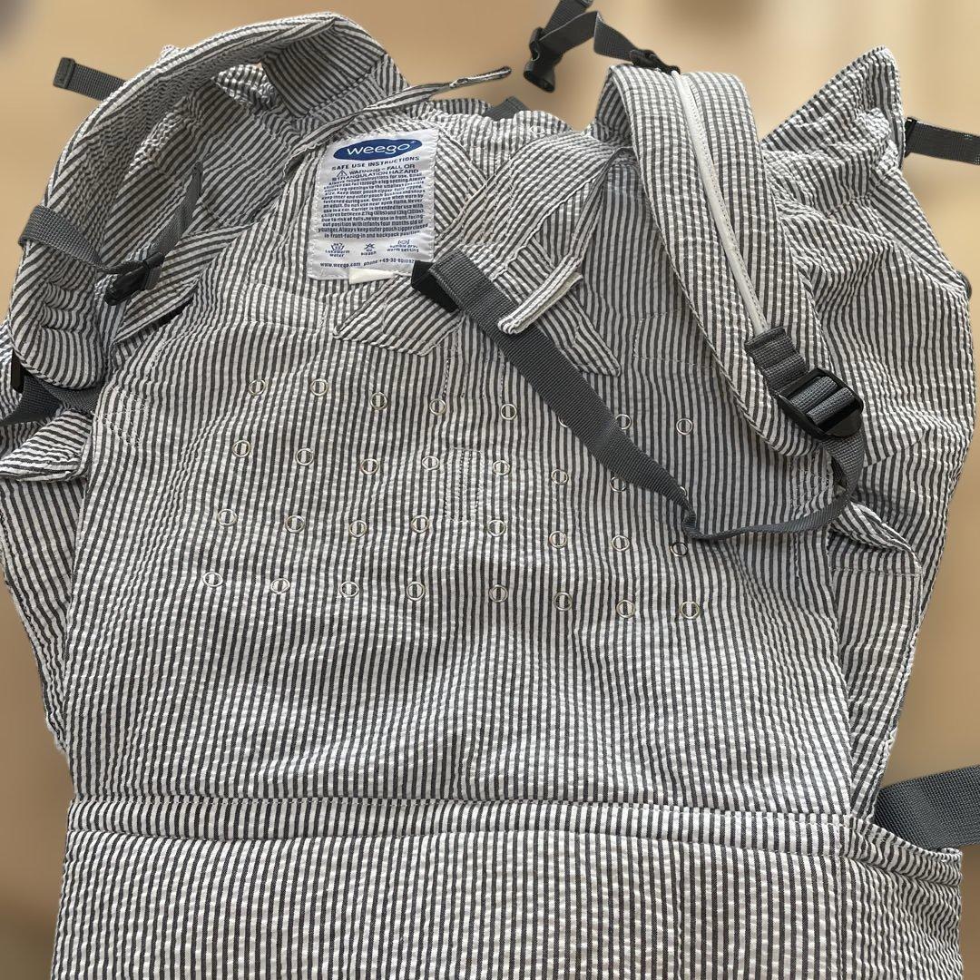 weego 抱っこ紐 ストライプデザイン