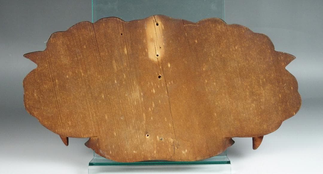 【木彫　獅噛】魔除け　獅子噛み　社寺彫刻　宮彫り　だんじり　山車　悪疫を噛み砕く