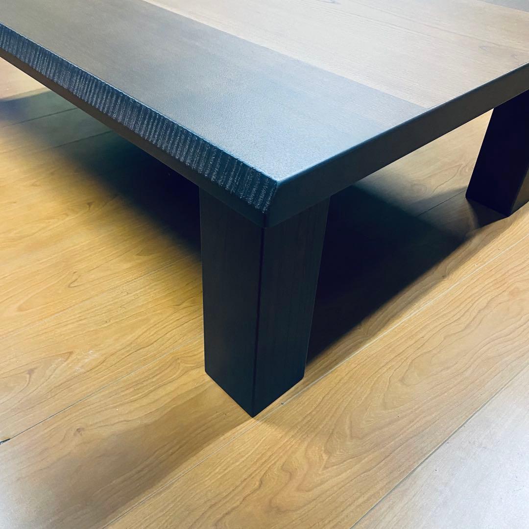 特価1台限定リビングテーブル軽量型120ケヤキ日本製