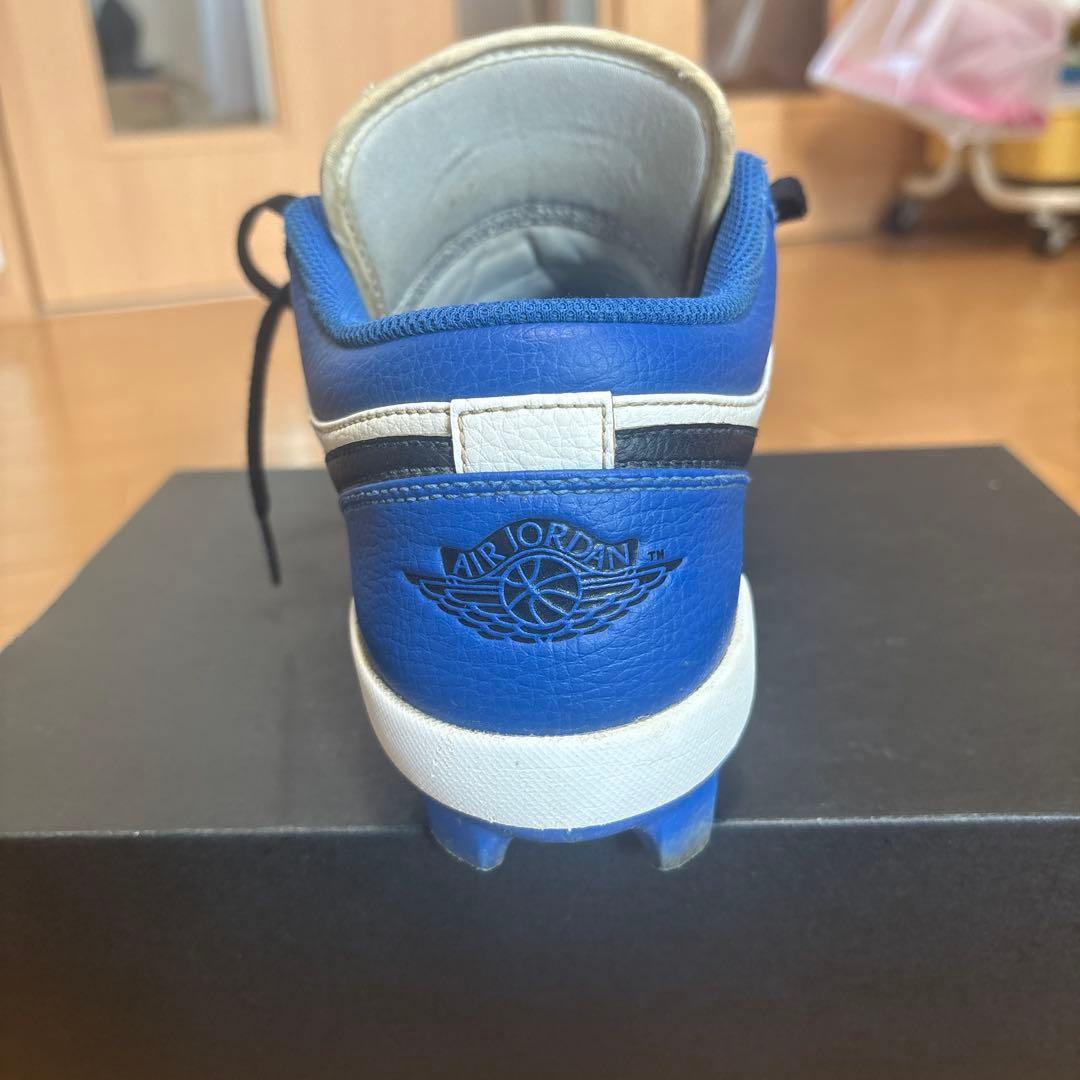 NIKE ジョーダン 1 野球　スパイク　ロー　　26cm ゲームロイヤル