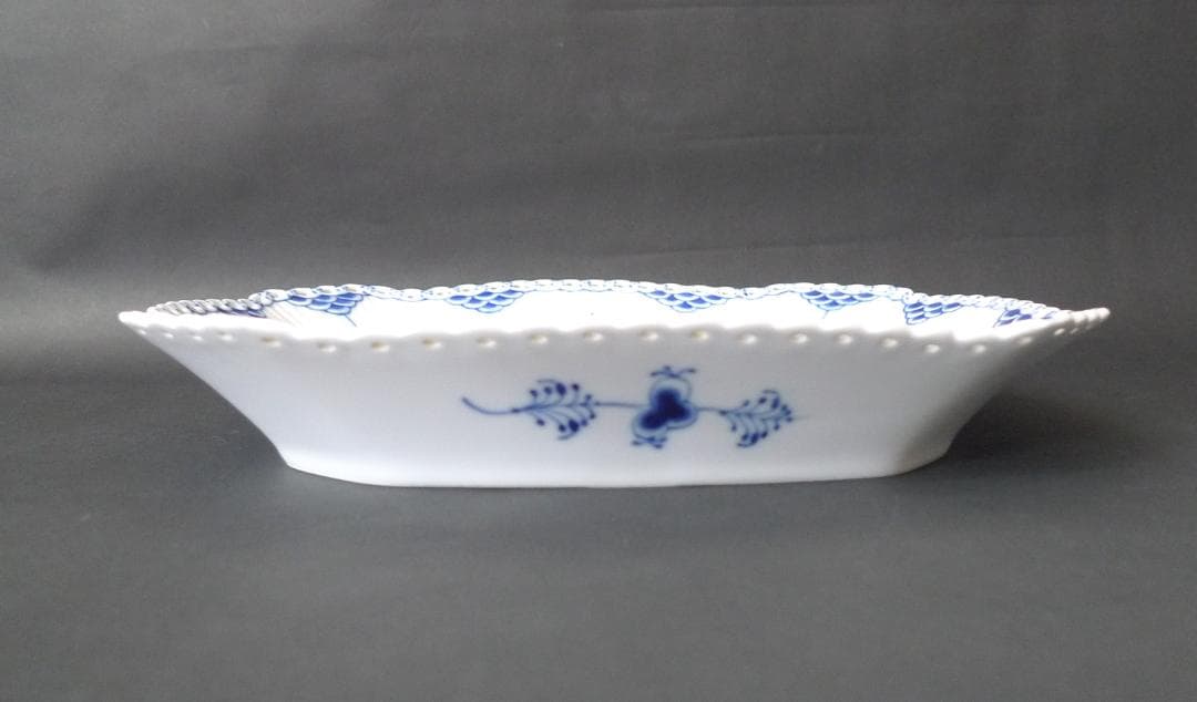 美品★ロイヤルコペンハーゲン フルレース ケーキディッシュ スクエアプレート