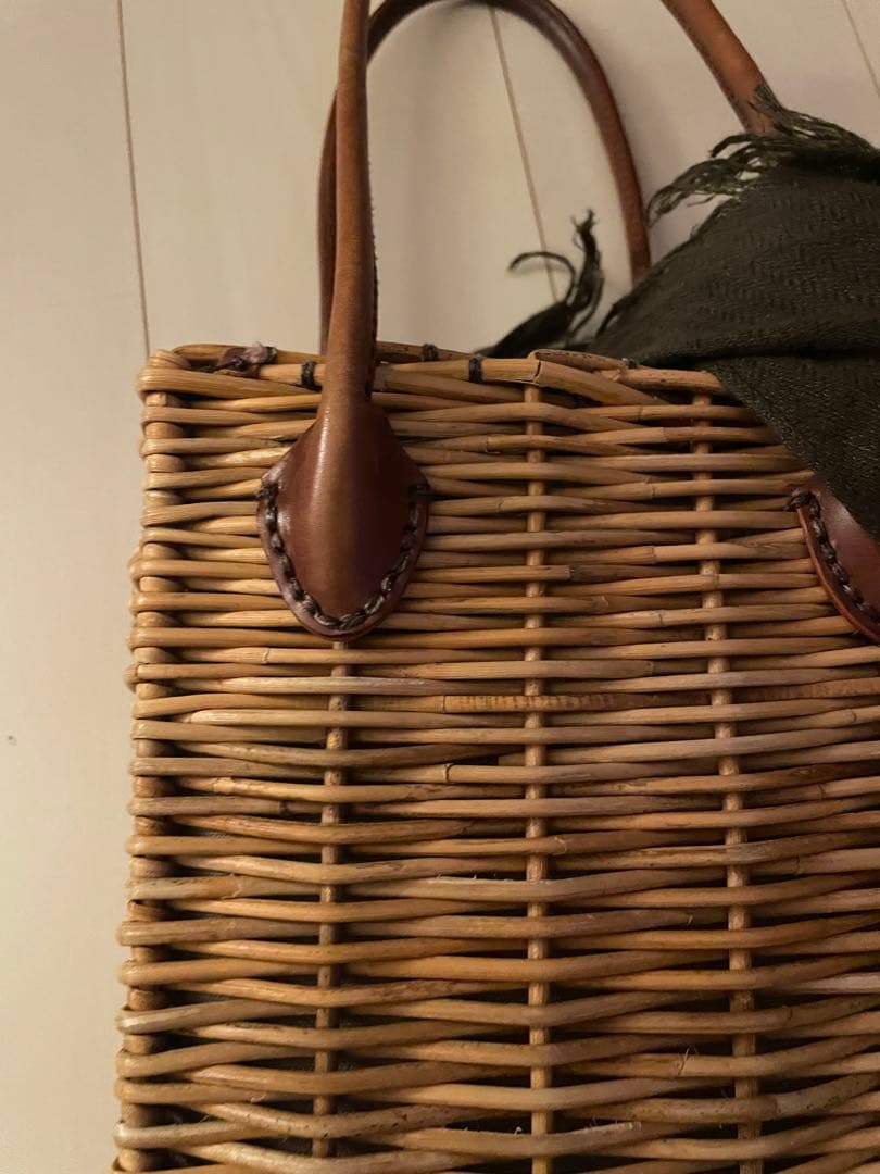 エバコス✳︎籐素材のかごバッグ