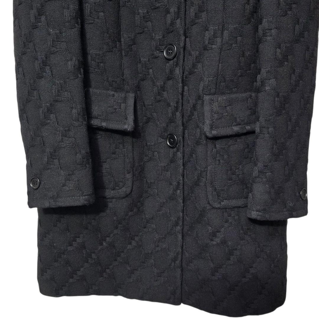 miu miu ミュウミュウ ジャガード織り ウールコート 42