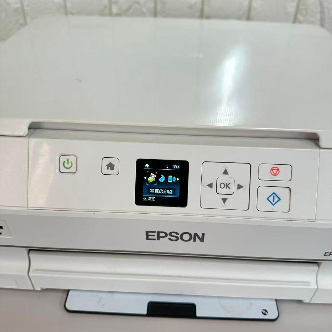 EPSON EP-707A ホワイト インクジェットプリンター