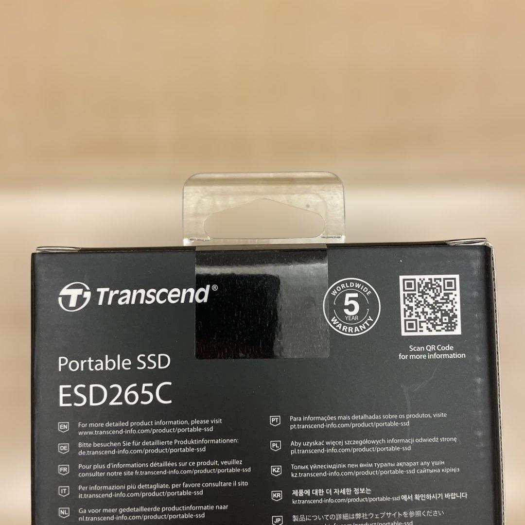 Transcend ESD265C 1TB ポータブルSSD