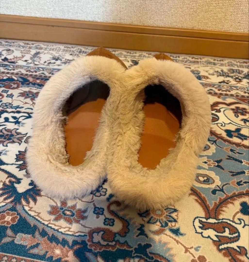 【本日限定お値引き】ラクバキ　ファーサボ　M ベージュ　racbaki