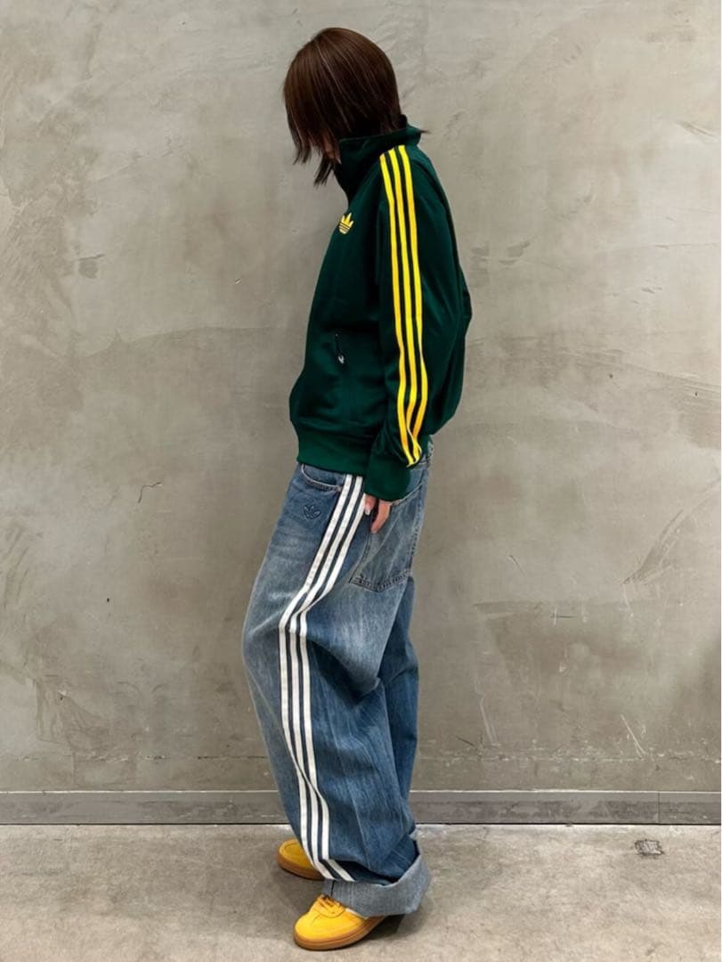 32新品】Adileniumシーズン3 ルーズフィット デニムパンツ インディゴ