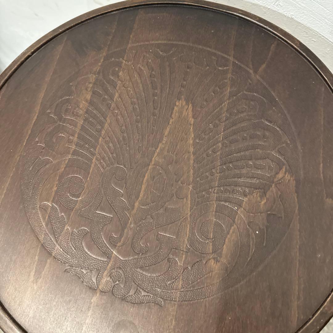 ヴィンテージ　ラウンド　スツール　ハイチェア　2