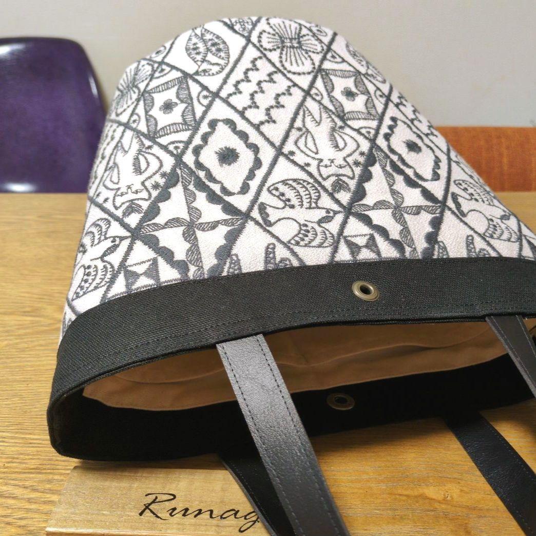 Symphony ハンドメイド バケツバッグ＊ミナペルホネン