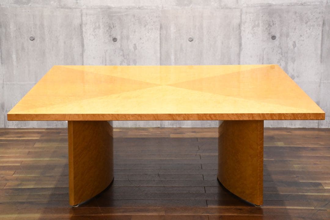 DAI32 IDC大塚家具 スプレンダー センターテーブル バーズアイメープル