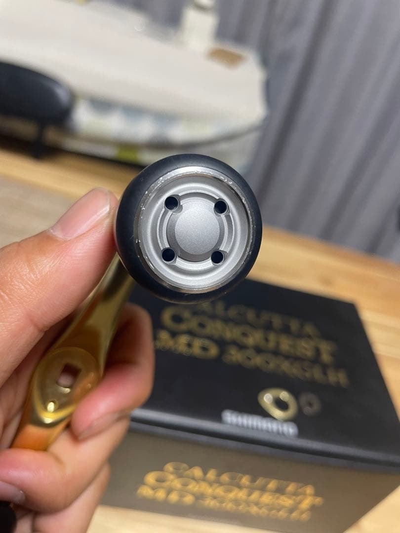 カルカッタコンクエストMD 300XGLH 純正ハンドル