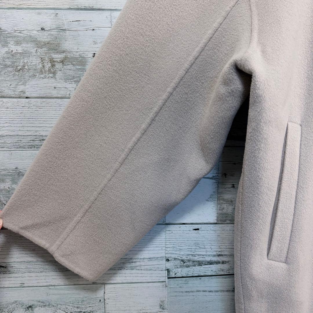 22年モデル　スローブイエナ　HAMILTONダブルフェイスウールショートコート