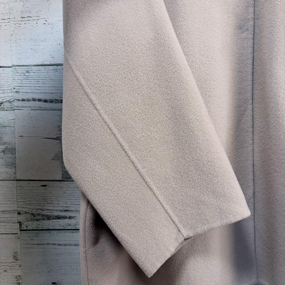 22年モデル　スローブイエナ　HAMILTONダブルフェイスウールショートコート