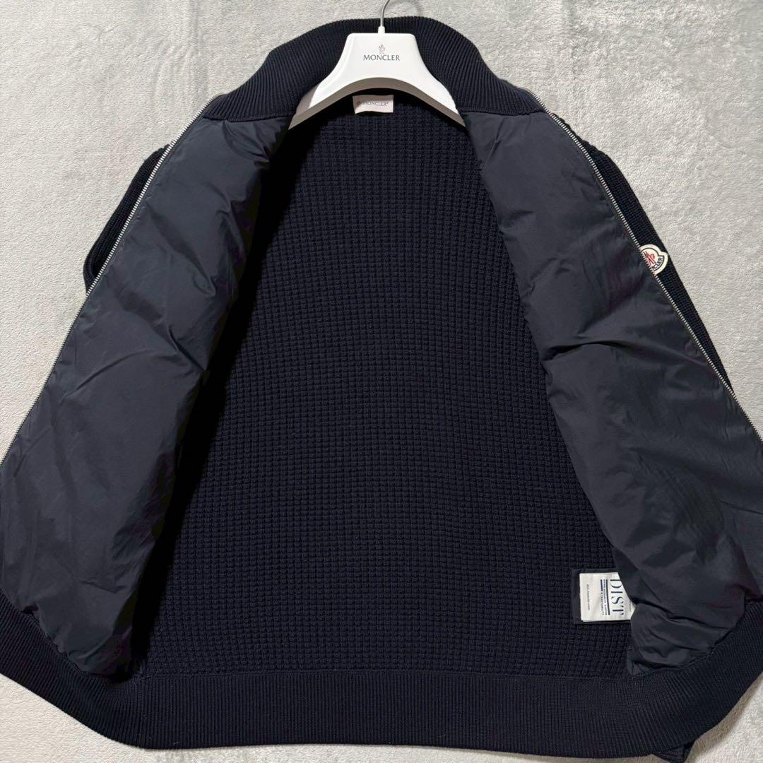 MONCLER モンクレール ハイブリッドダウン カーディガン 22年製 XL
