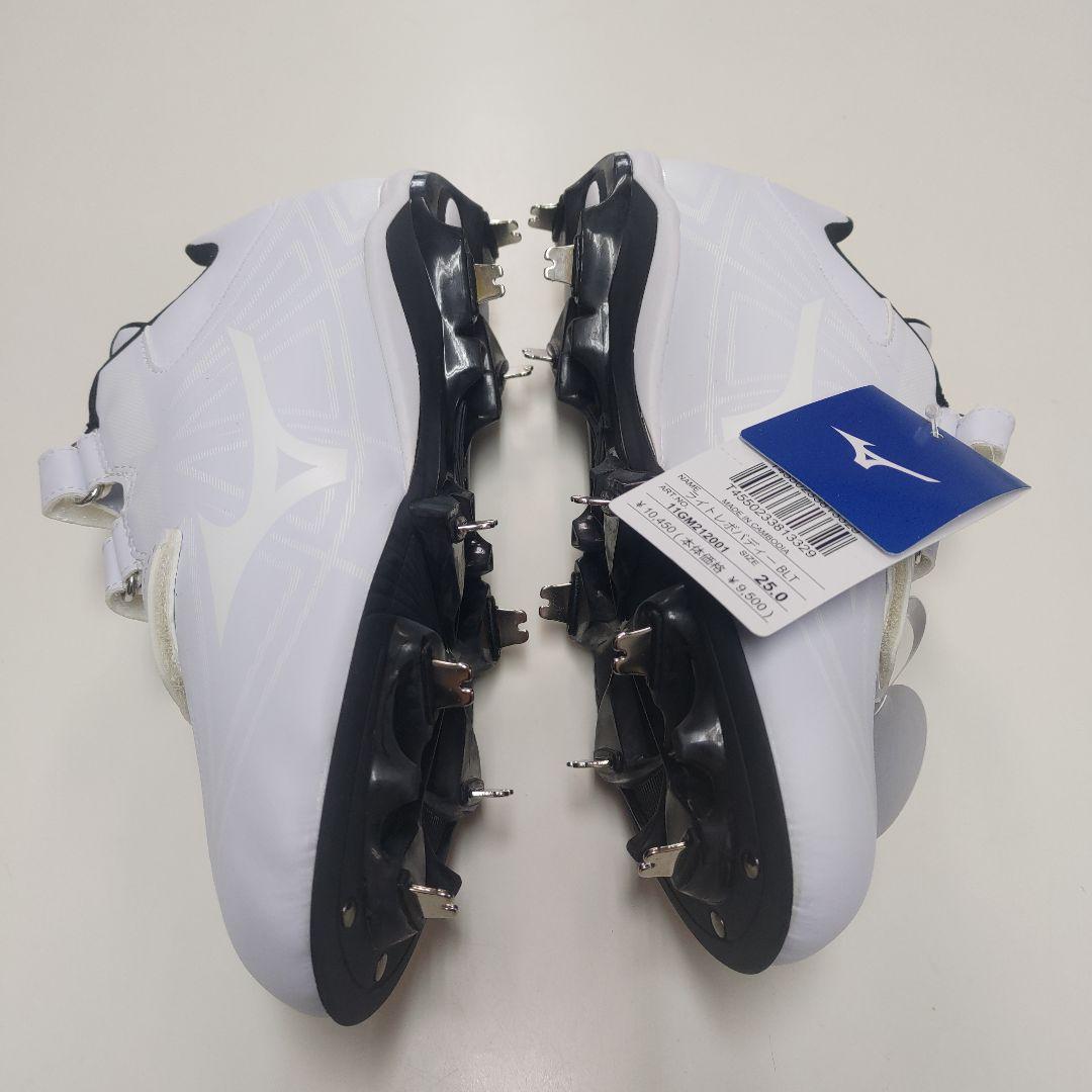 【新品】野球スパイク　250　ミズノ　ライトレボバディー　11GM212001