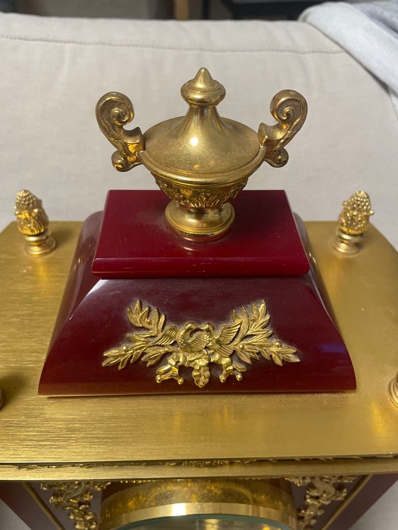 【希少ヴィンテージ完動品】80'sセイコー　レトロ　置き時計　 からくり