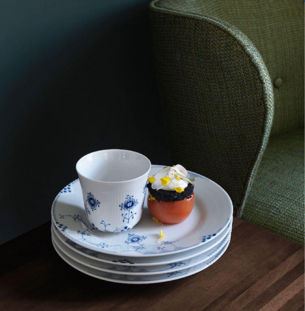 ロイヤルコペンハーゲン　ブルーエレメンツ プレート 21cm ペア