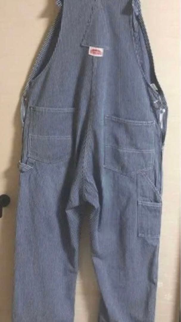 USA製！ラウンドハウス　オーバーオール　ヒッコリー