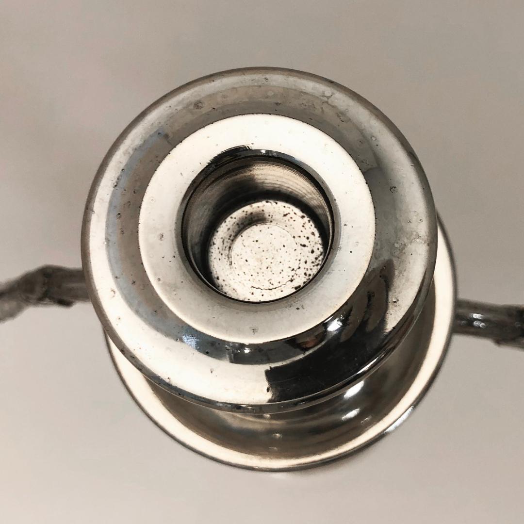 キャンドルスタンド 昭和レトロ ろうそく立て 燭台 インテリア アンティーク