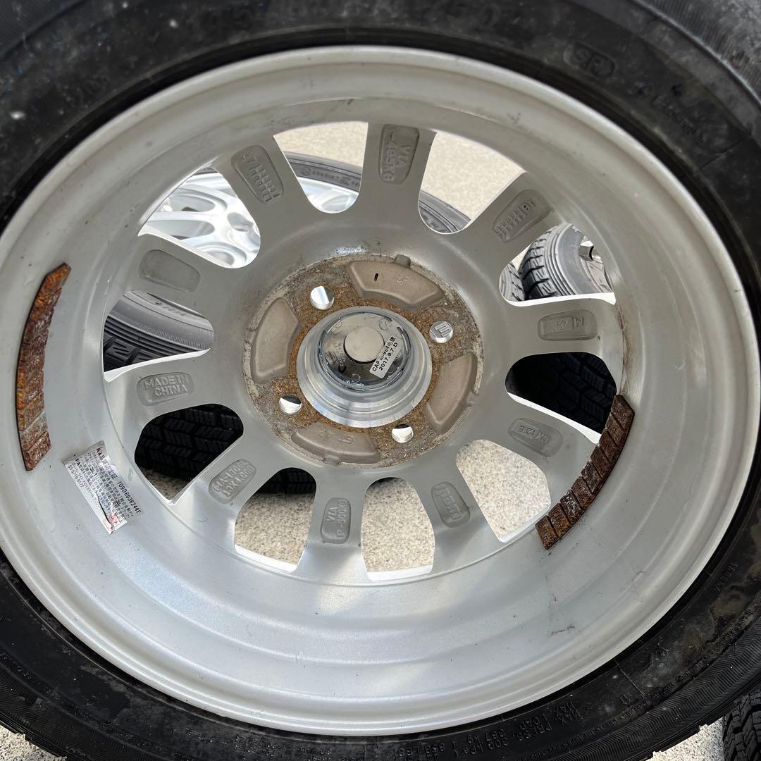 交渉可MR41S ハスラー 145/80R13 スタッドレスセット2本