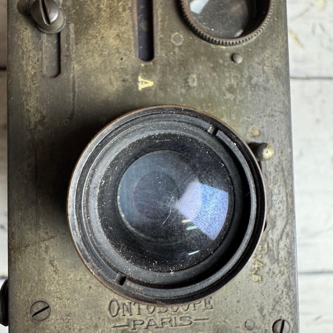 Ontoscope Paris BREVETE S.G.D.G. ステレオカメラ