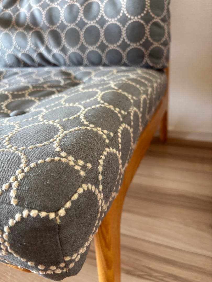 マルニ60 ミナ ペルホネン オーク フレームチェアキノママ②右側