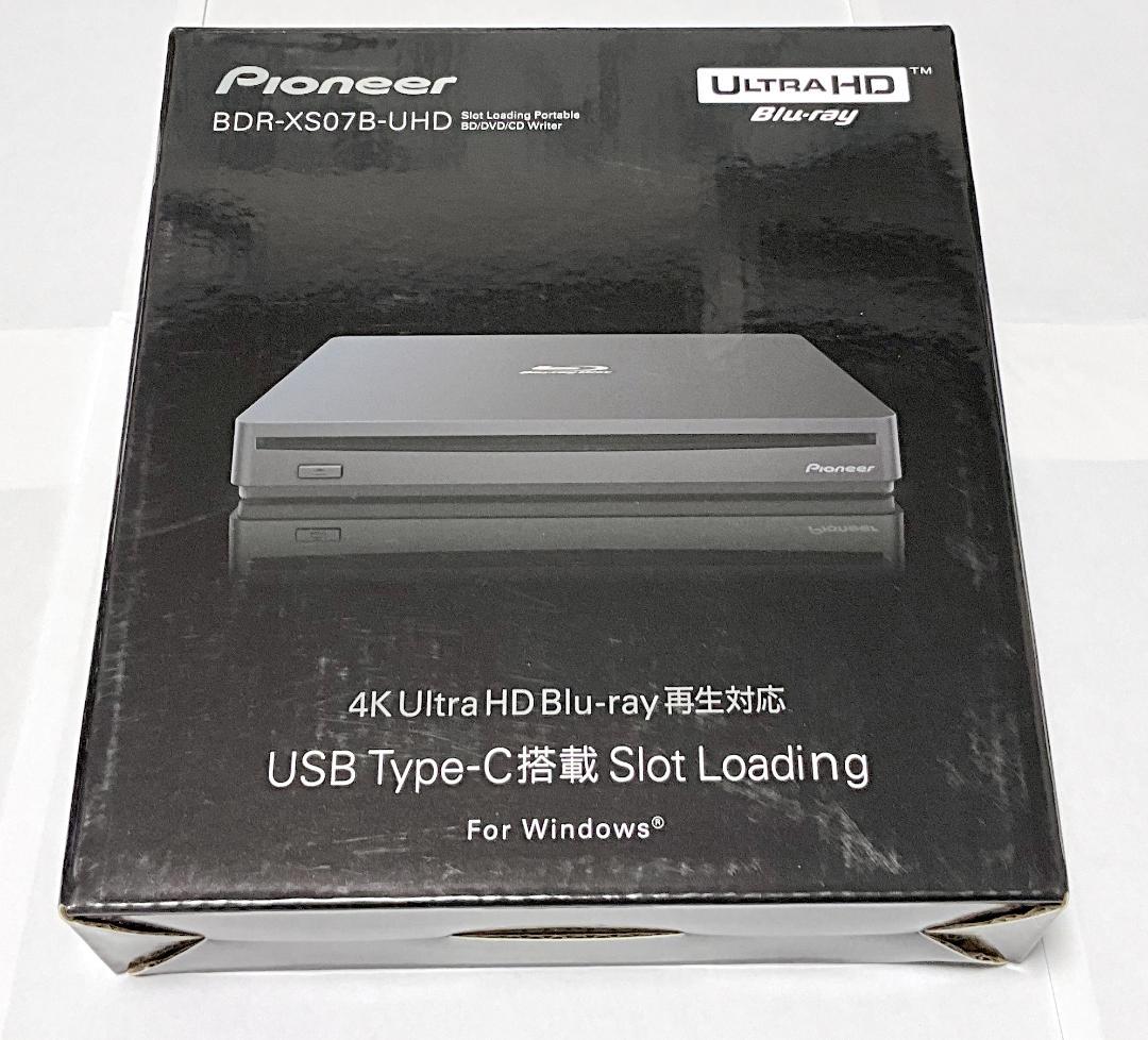 訳有▼パイオニア Pioneer BDR-XS07B-UHD BD光学ドライブ
