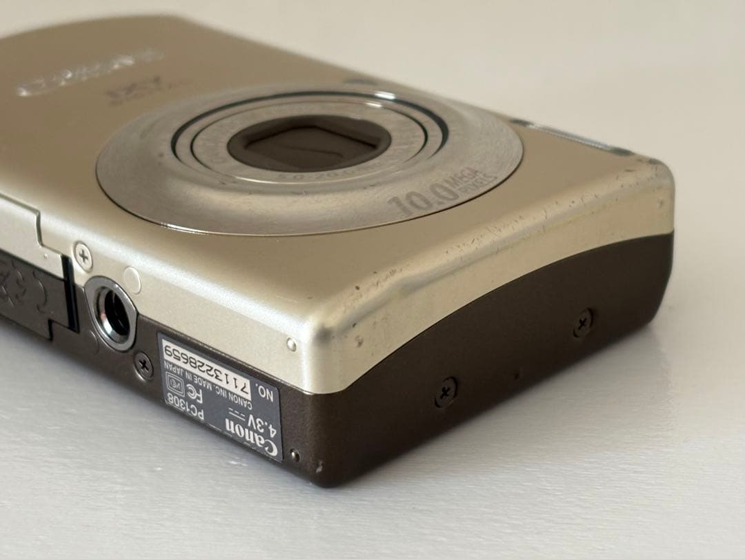 Canon IXY920IS ゴールド 動作品　充電器、SDカード4GB付き