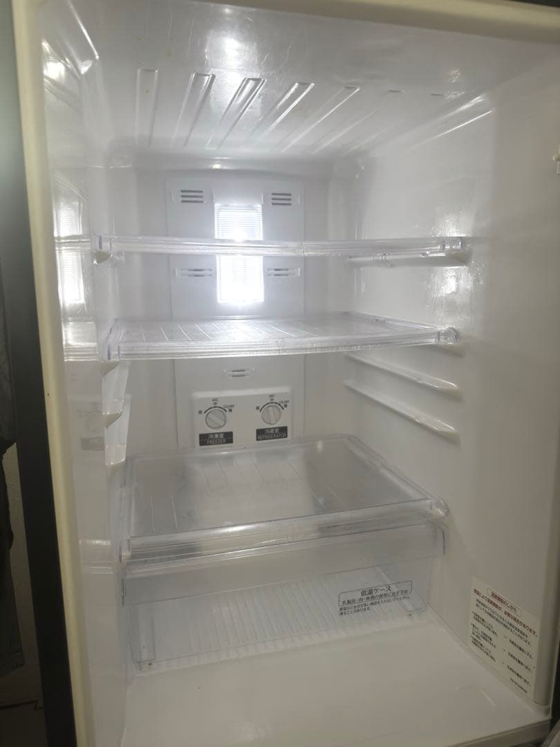 三菱 冷蔵庫 146L【MR-P15A-B】　ブラック　★送料無料