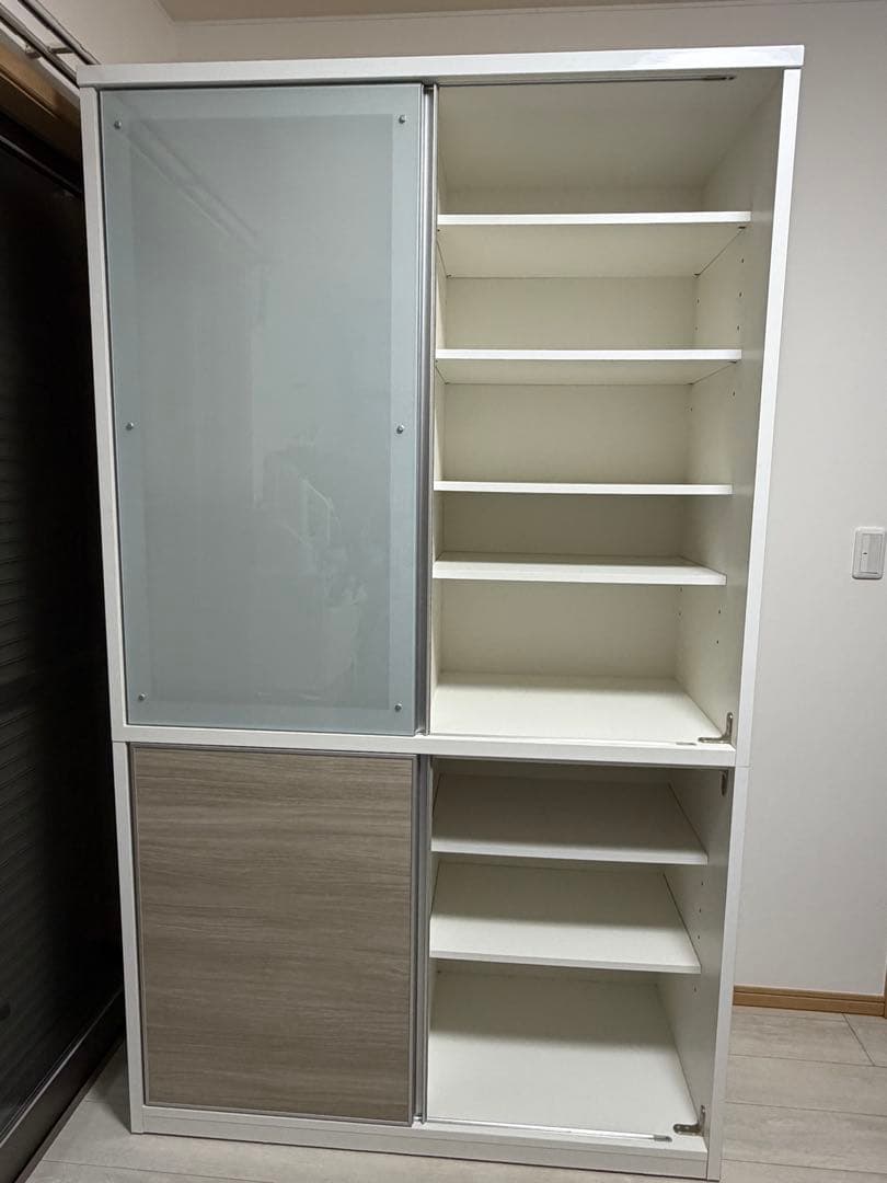 食器棚「セリエ」アーバンウォール色 奥行53cm 高さ205cm