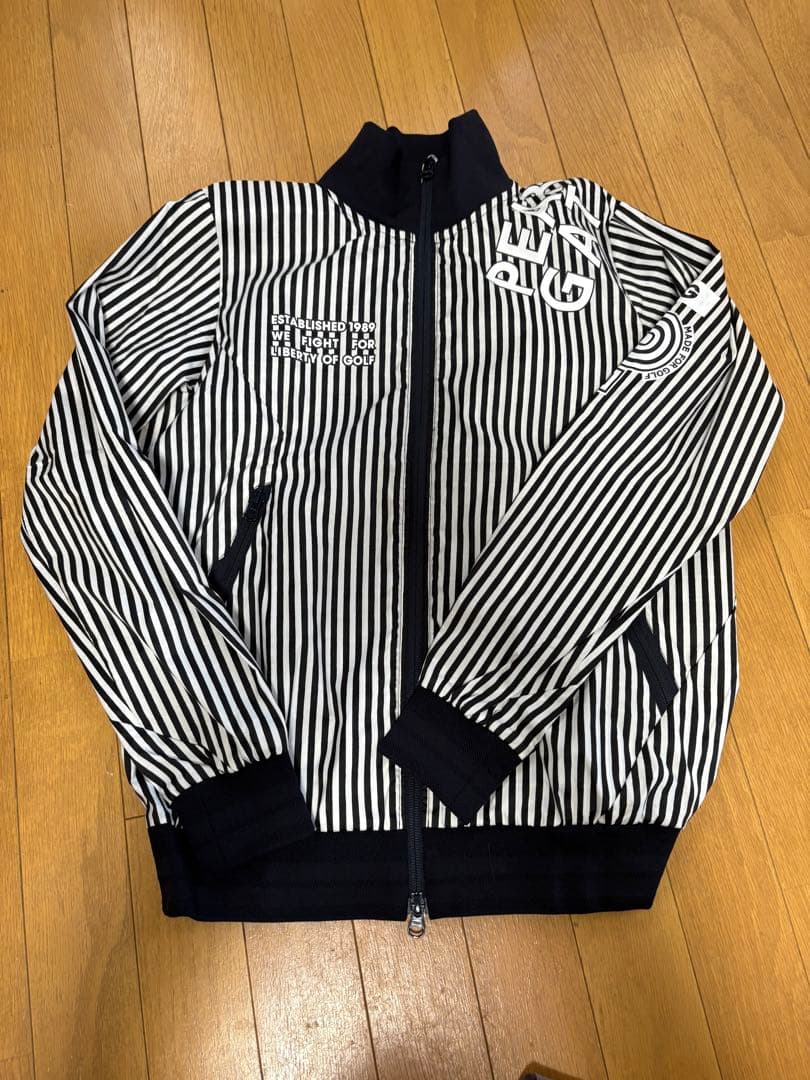 パーリーゲイツストライプジャケット Mサイズ