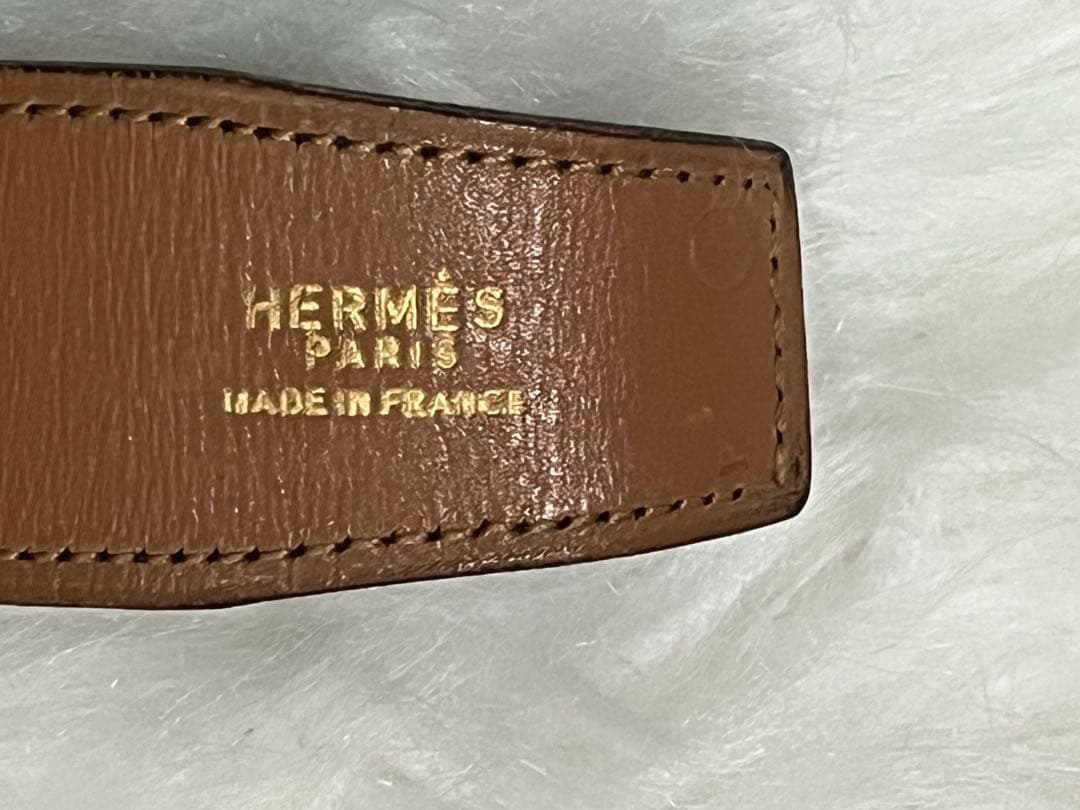 HERMES コンスタンス Hバックル リバーシブル レザー ベルト