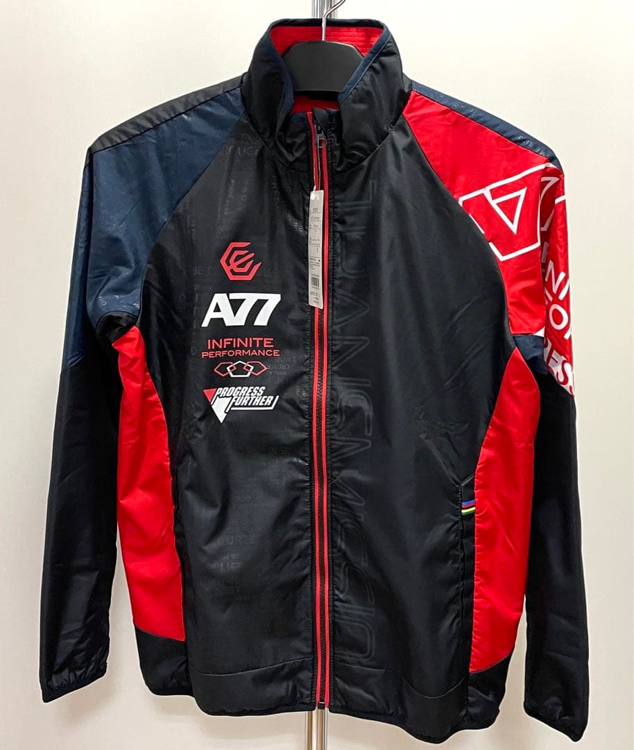 アシックス【S】XAW720-XAW820 ウォーマー上下組 ブラック 黒