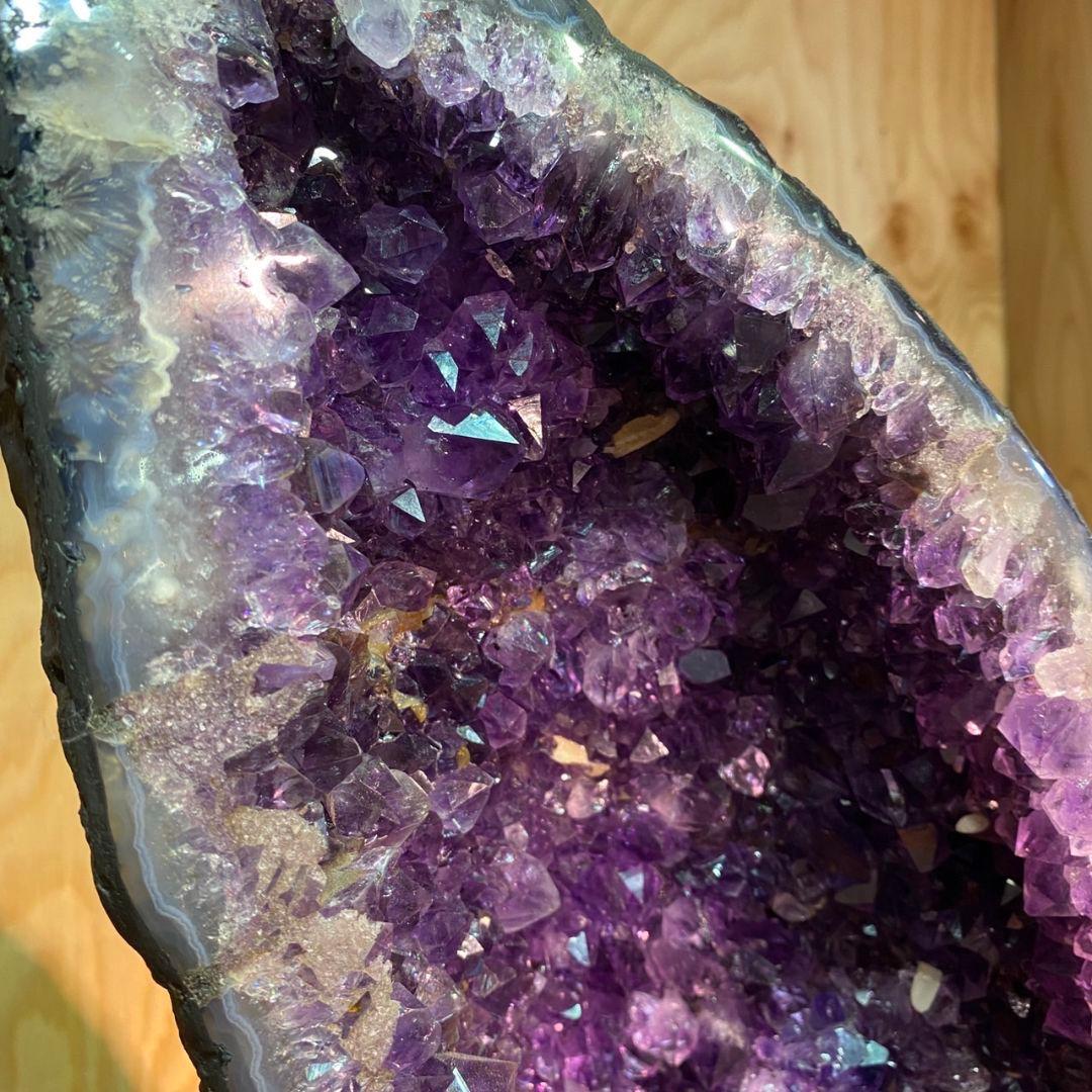 バタフライ型　アメジストペアドーム