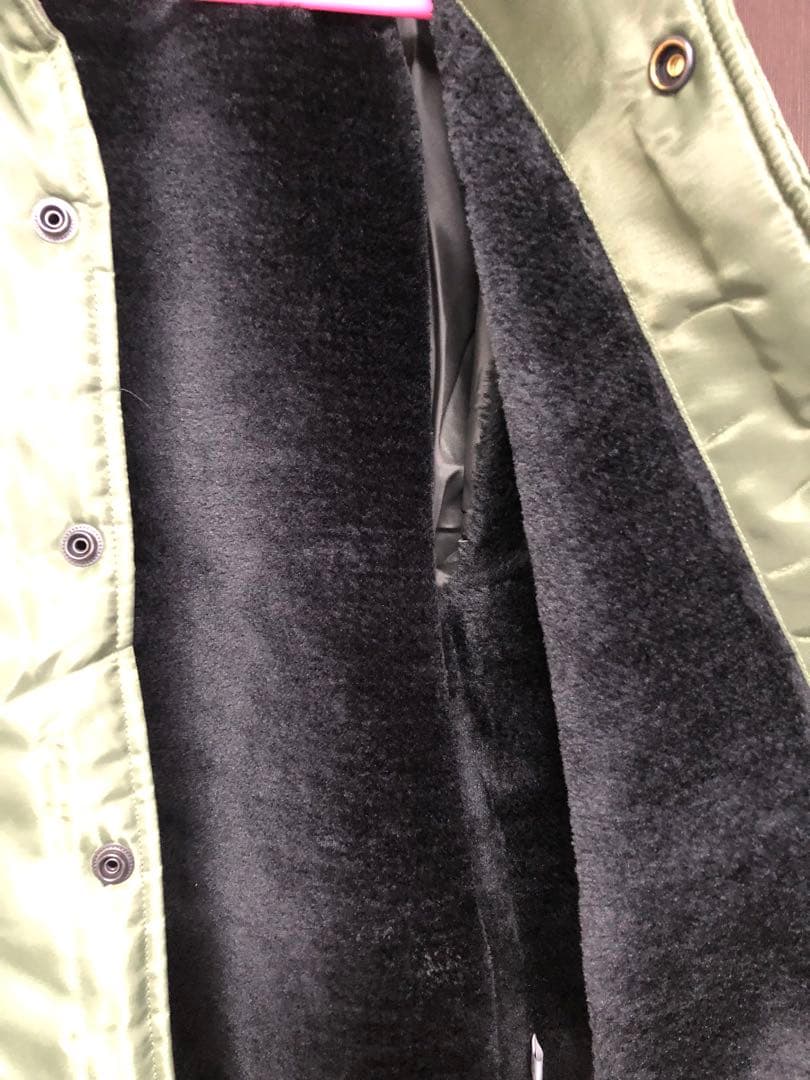 SBMS プリント 裏ボアコーチジャケット美品 Mサイズ