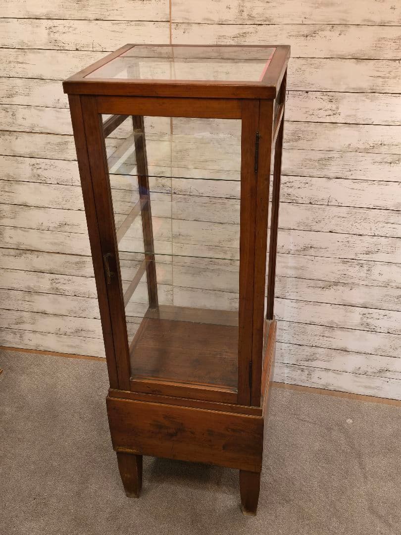 プ*い様 ガラスケース　昭和レトロ　古家具　パンケース　店舗什器　ショーケース