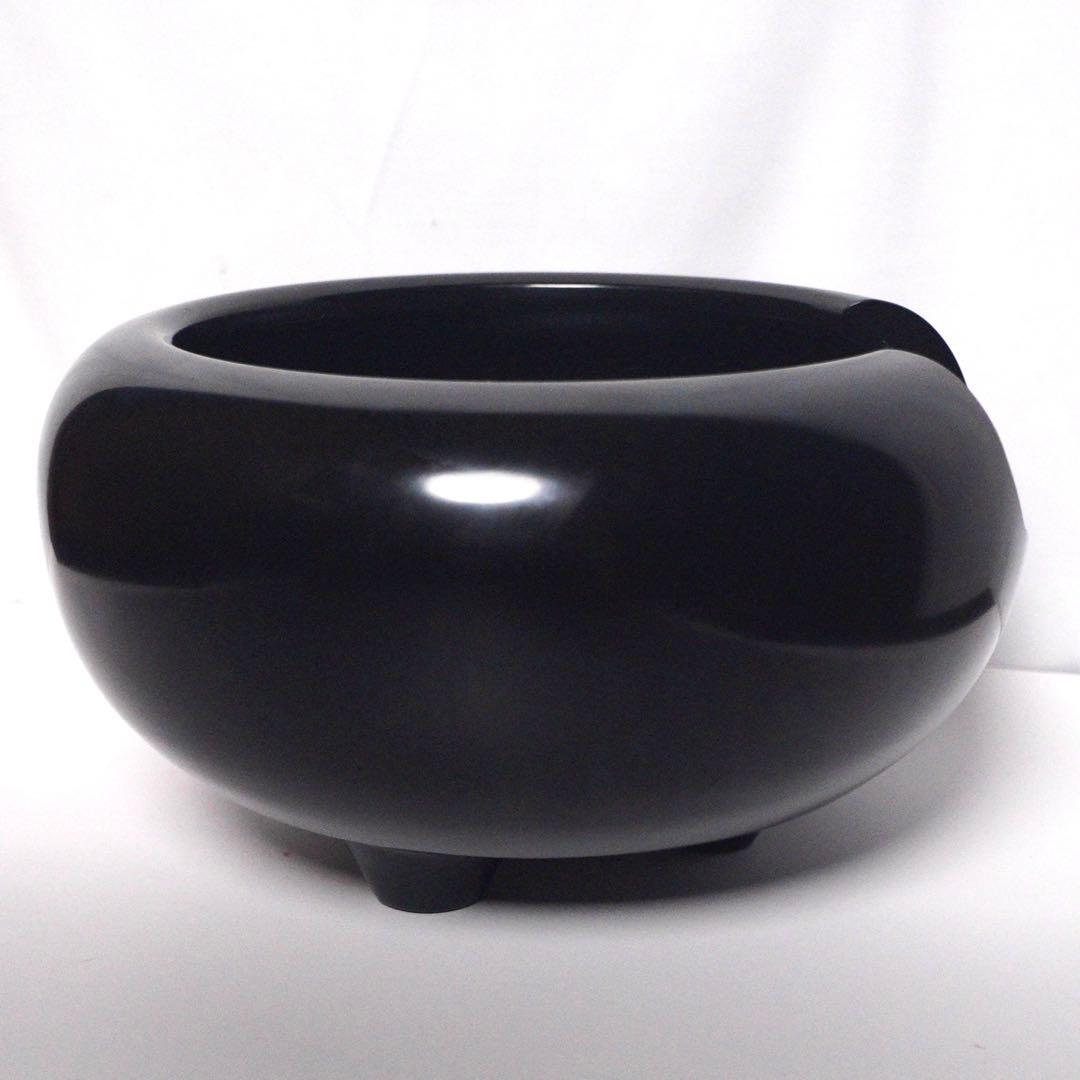 茶道具 唐銅風炉 麻生吉造 作 共箱付 伝統工芸士 高岡銅器 風炉釜用