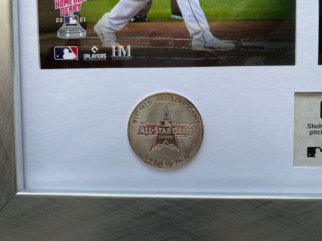 大谷翔平フォトフレーム オールスター2021 シルバー付