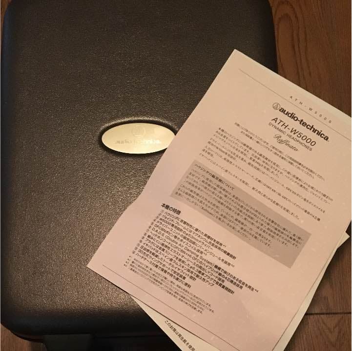 ヘッドホン audio-technica ATH-W5000