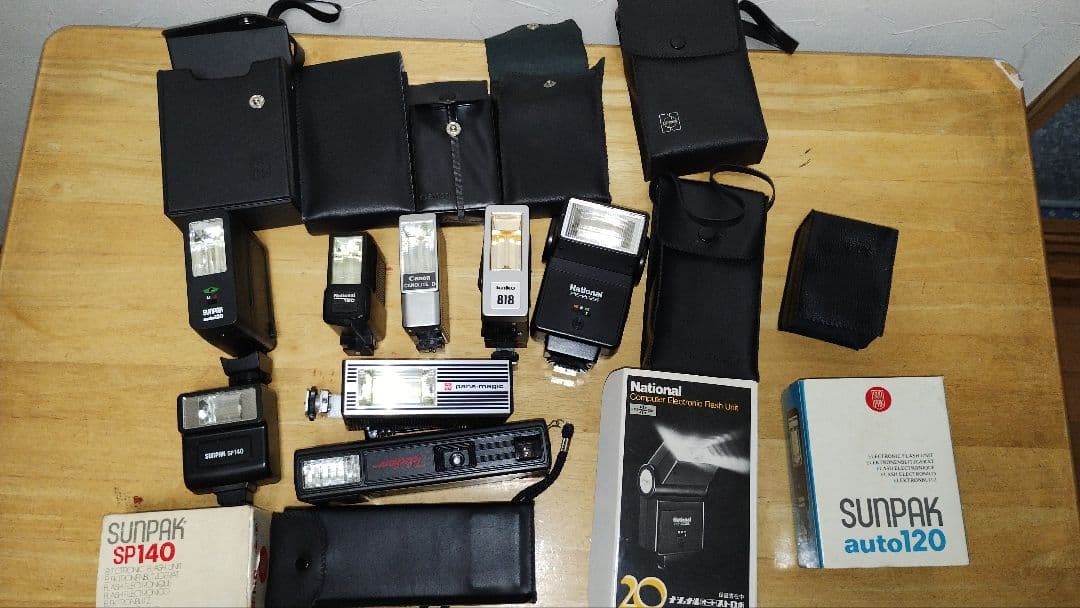 フィルムカメラ　フラッシュ　レンズ等まとめ売り
