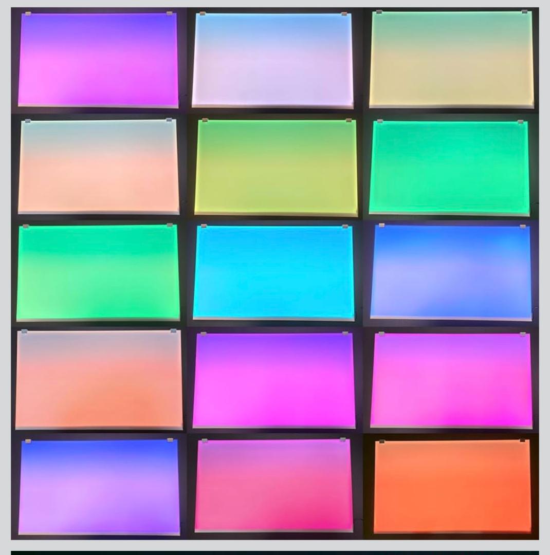 60cm水槽 バックライトスクリーン バックスクリーン WRGB LED