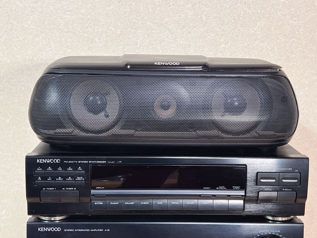 KENWOOD ケンウッド シリーズ　コンポセット稀少　ステレ ジャンク品