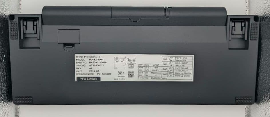 HHKB Professional BT 英語配列/墨 PD-KB600B